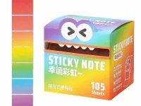 Блок стикеров для заметок Languo, 7х5 см, 105 листов, ассорти