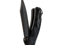 Складной нож Daggerr Powie All Black DL, сталь 8Cr14MoV, рукоять термопластик FRN, черный