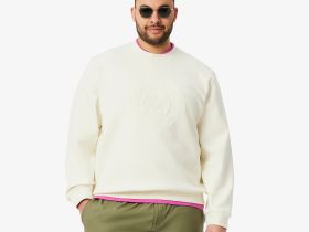 Мужская толстовка Lacoste из смеси органического хлопка