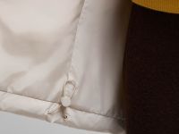 Удлиненный пуховик с натуральным пухом