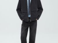 Куртка с накладными карманами