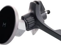 Автомобильный держатель Magssory Disc с БЗУ серый