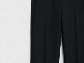 Расширенные книзу брюки, Черный