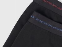 Трусы-транки, 2 шт., Черный