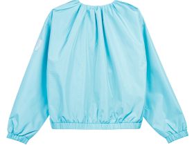 Куртка текстильная с полиуретановым покрытием для девочек (ветровка)