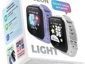 Умные часы Geozon Light с sim Фиолетовые