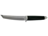 Нож с фиксированным клинком Cold Steel Master Tanto, сталь VG-10 San Mai, рукоять кратон, черный