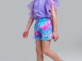 Шорты трикотажные для девочек, 2 шт в комплекте