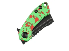 Складной нож Kansept Mini Korvid Zombie, сталь 154CM, рукоять алюминий