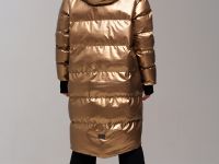 Пальто текстильное с полиуретановым покрытием для девочек