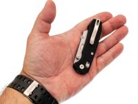Складной нож Trivisa Puppy-BG, сталь SK5, рукоять G10, черный