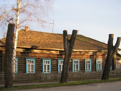 Здание, где в 1918 г. жила известная Уральская большевичка, соратница Я.М. Свердлова - К.И. Кирсанова