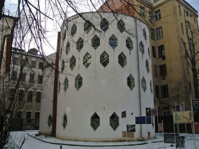 Экспериментальный жилой дом, 1927-1929 гг., арх. Мельников К.С.