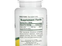 NaturesPlus, Витамин B6, 100 мг, 90 таблеток