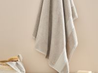 Полотенце махровое Basena, серое