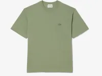 Футболка Lacoste унисекс свободного кроя из органического хлопка