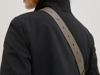 Плащ А-силуэта с поясом