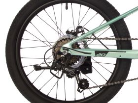 Детский велосипед Novatrack Tiger 20, год 2024, цвет Зеленый