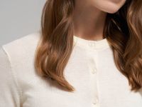 Кардиган прямого кроя с шерстью