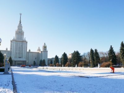 Парк МГУ им. М.В.Ломоносова на Воробьевых горах