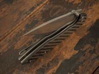 Складной нож CJRB Centros, сталь D2, карбон