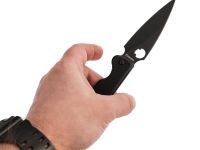 Складной нож Daggerr Sting All Black DLC, сталь D2, рукоять G10