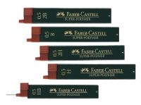 Набор грифелей для механического карандаша "Super Polymer" 12 шт, 0,5 мм
