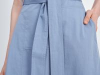 Юбка миди с поясом