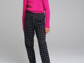 Брюки жаккардовые для девочки