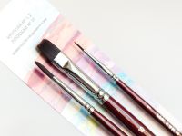 Набор кистей Синтетика Малевичъ "Фрида" 3 шт