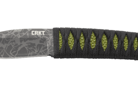 Нож с фиксированным клинком CRKT Achi, сталь 8Cr13MoV, рукоять паракорд