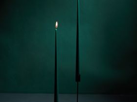 Набор свечей Estate, изумрудный