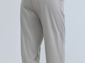 Брюки Baggy из искусственной замши, Серый