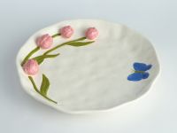 Тарелка Тюльпаны/Tulipani in Fiore II