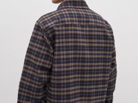 Рубашка с контрастной отделкой