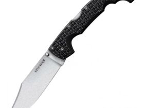 Нож складной Cold Steel Voyager Clip Extra Large, сталь Aus-10A, рукоять grivory, черный
