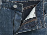 Бархатные джинсы, Синий