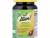 Nature's Way, Alive! комплекс мультивитаминов и мультиминералов для ежедневного пополнения запаса энергии, 60 таблеток