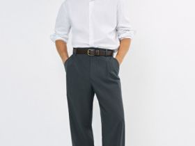 Рубашка в полоску O'STIN x Яндекс Книги, Белый