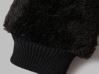 Утепленные варежки на флисе из коллаборации с mane