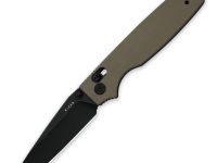 Складной нож Kizer Original 2 Tanto, сталь 14C28N, рукоять алюминий, песочный