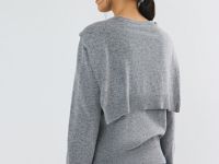 Джемпер с декором, Серый