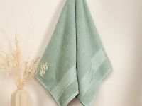 Комплект махровых полотенец Basena, зеленый