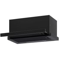 Телескопическая вытяжка KRONA KAMILLA F MAX 600 black SGC AO