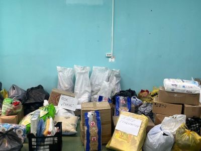 Партию гумпомощи отправили в Намский район сотрудники Минспорта и подведомственных учреждений