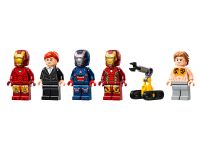 Super Heroes 76315 Конструктор Лаборатория Железного человека: Зал костюмов