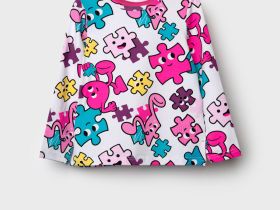 Фуфайка трикотажная для девочек (футболка с длинными рукавами)