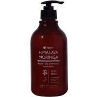 Шампунь с маслом моринги для жирной кожи головы Pogonia Himalaya Moringa Black Tulip Shampoo