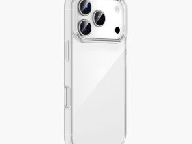 Чехол-накладка Keephone Airy Crystal для Apple iPhone 17 Pro силиконовый (прозрачный)