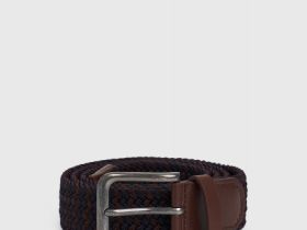 Ремень плетёный, Коричневый